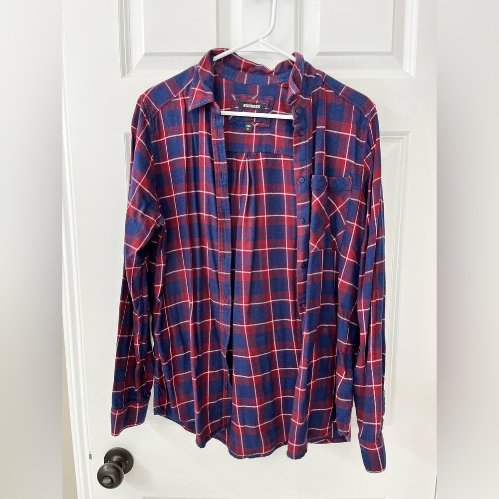 Express flannel top